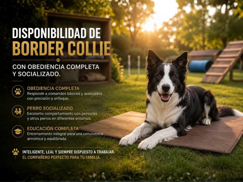 Border Collie Entrenado