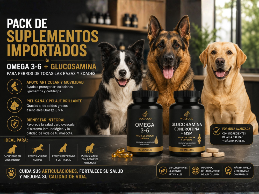 Kit Suplementos Importados Premium